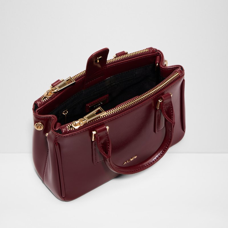 Aldo satchel torbica za nošenje u ruci ili na ramenu PATRICIEA SYN MIX MAT - crvena 4