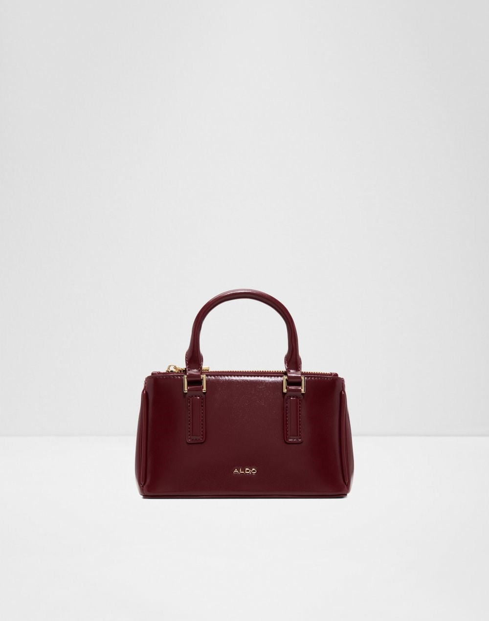 Aldo satchel torbica za nošenje u ruci ili na ramenu PATRICIEA SYN MIX MAT - crvena