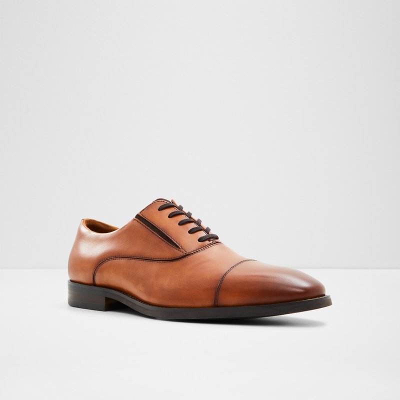 Aldo svečane oxford cipele PAXLEY LEA SMOOTH - smeđa 3