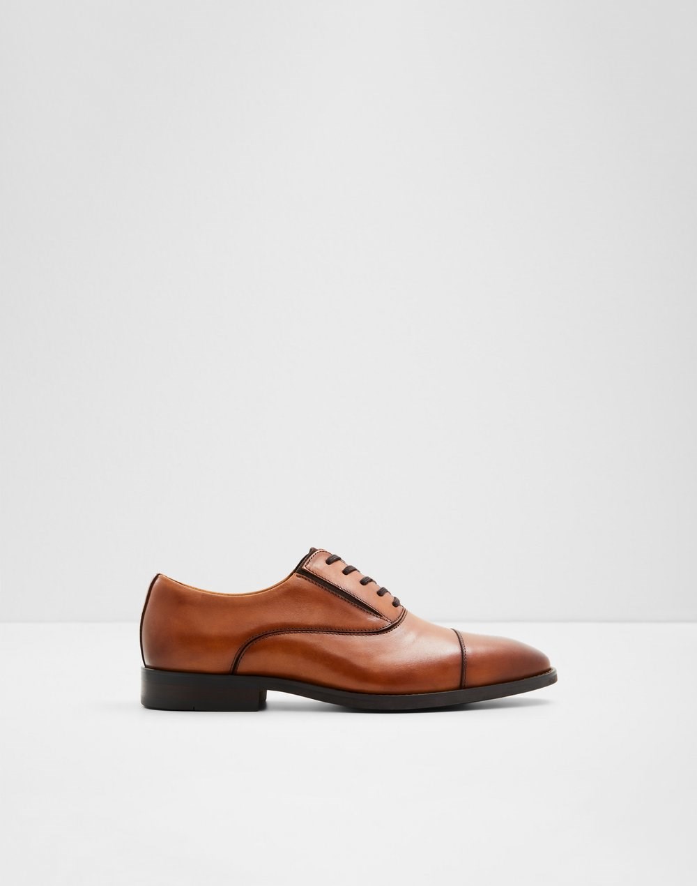 Aldo svečane oxford cipele PAXLEY LEA SMOOTH - smeđa