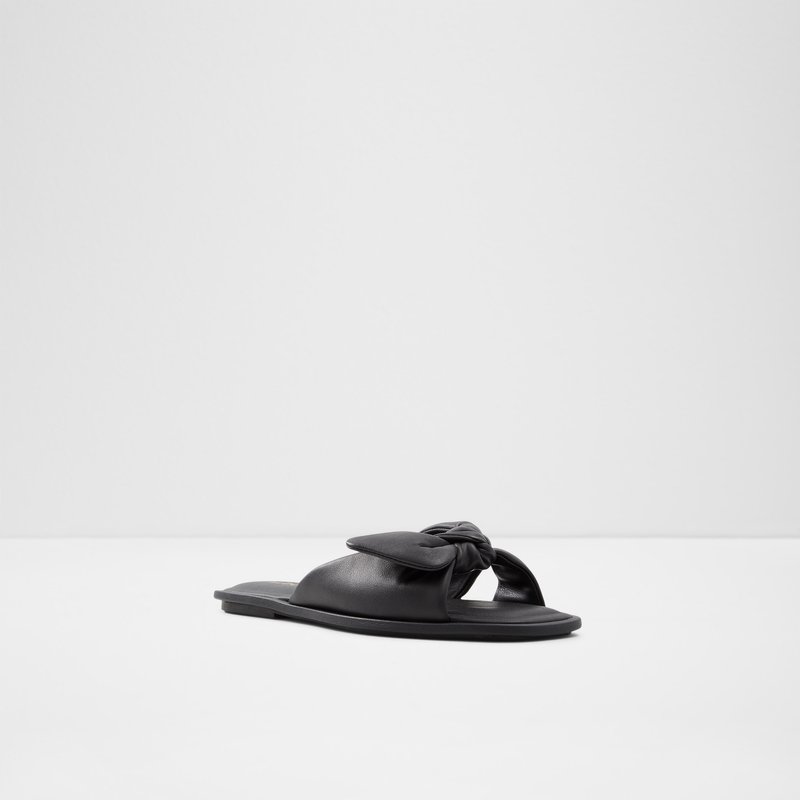 Aldo natikače PEONY LEA SMOOTH - crna 4