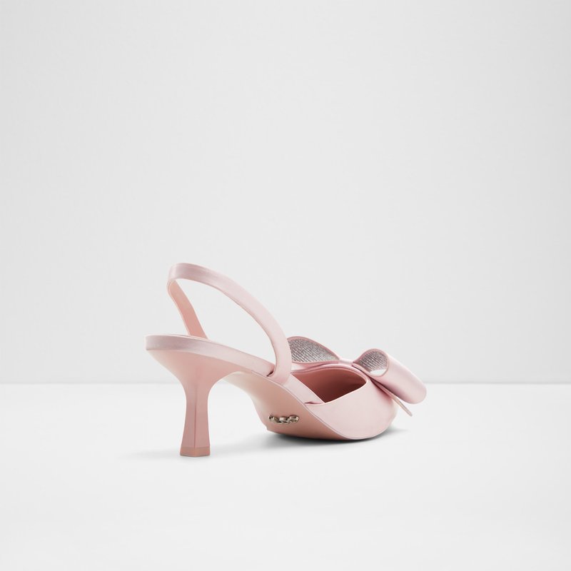 Aldo wicked x aldo cipele na srednje visoku petu PERFECTLYPINK TEX SATIN - ružičasta 7