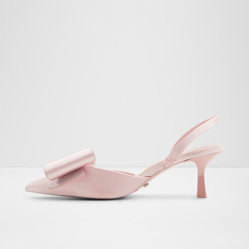 Aldo wicked x aldo cipele na srednje visoku petu PERFECTLYPINK TEX SATIN - ružičasta 2