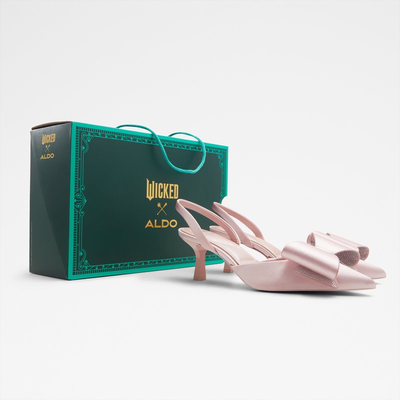 Aldo wicked x aldo cipele na srednje visoku petu PERFECTLYPINK TEX SATIN - ružičasta 6