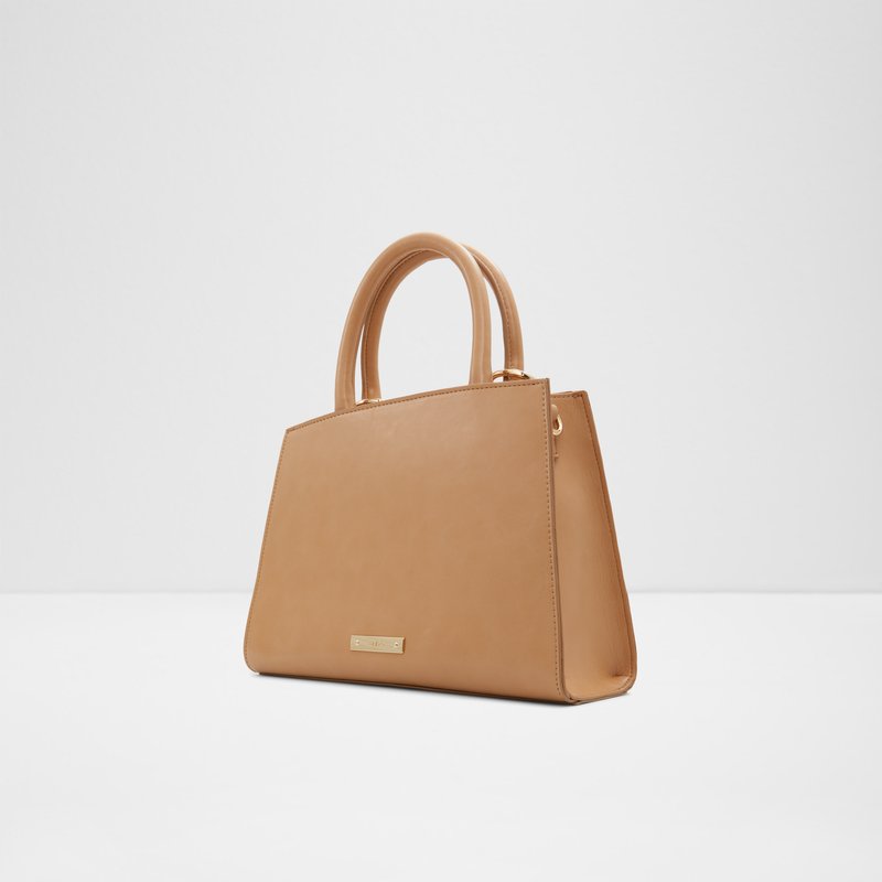 Aldo satchel torba za nošenje u ruci ili na ramenu PERREGREEN SYN SMOOTH - smeđa 2