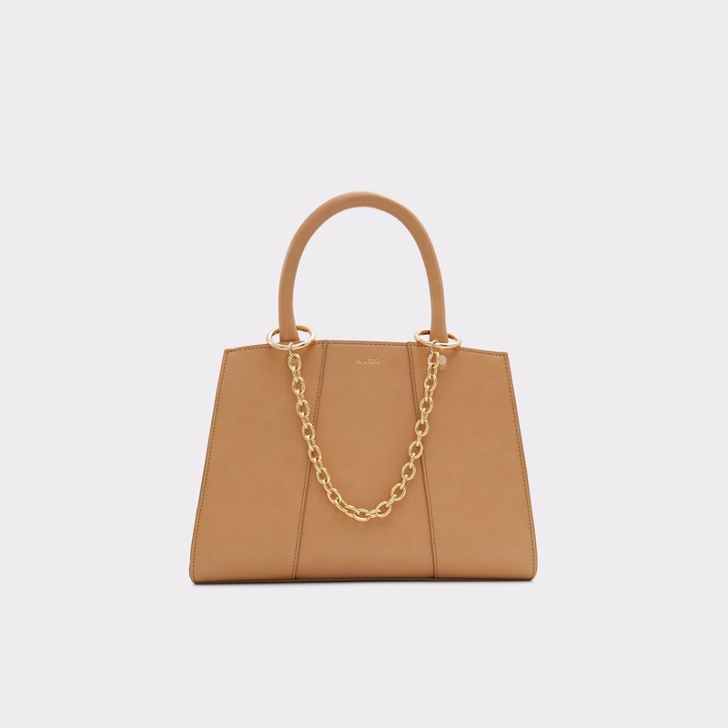 Aldo satchel torba za nošenje u ruci ili na ramenu PERREGREEN SYN SMOOTH - smeđa 1