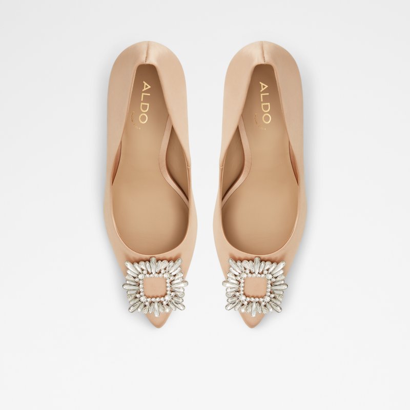 Aldo salonke PLATINE TEX SATIN - bež 5