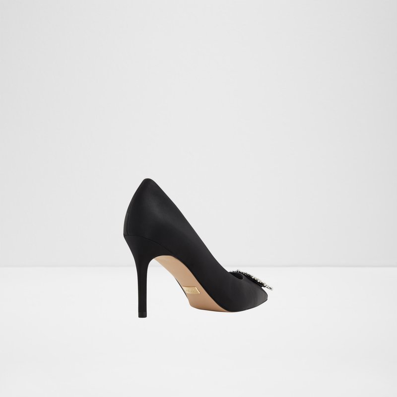 Aldo salonke PLATINE TEX SATIN - crna 2