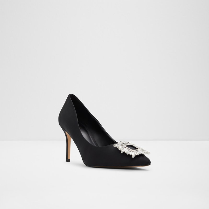 Aldo salonke PLATINE TEX SATIN - crna 3
