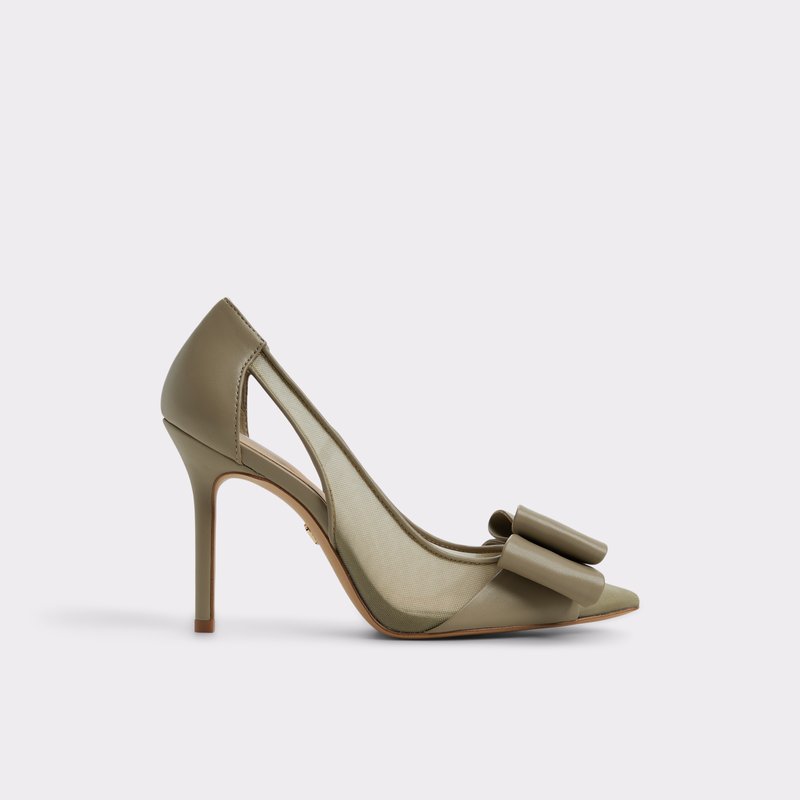 Aldo cipele na visoku petu PRESTIGIOUS TEX MESH - zelena 1