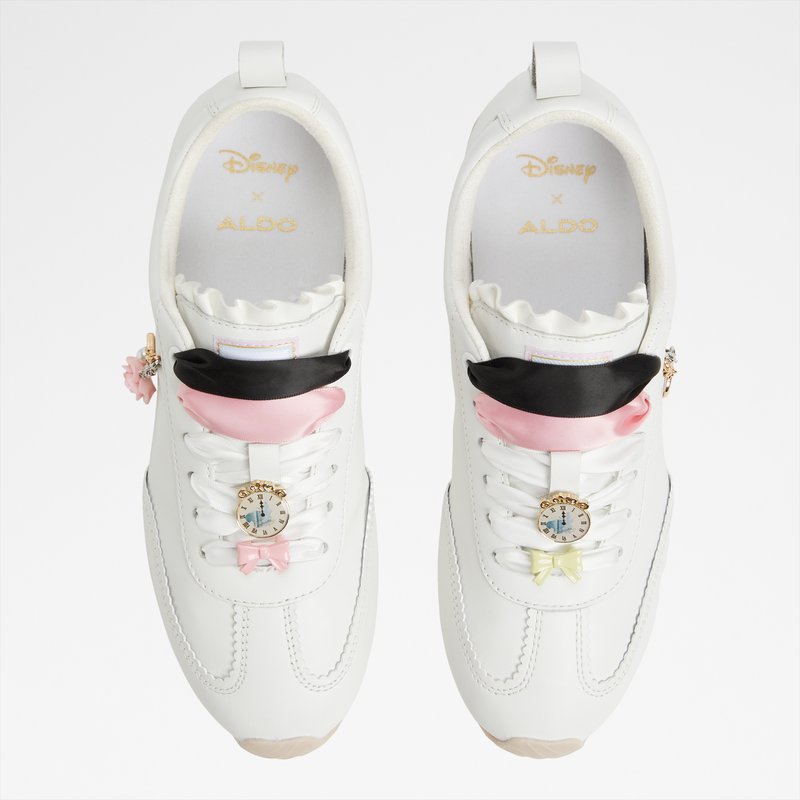 Aldo disney x aldo ženske tenisice PRINCESSSNEAKER LEA SMOOTH - bijela