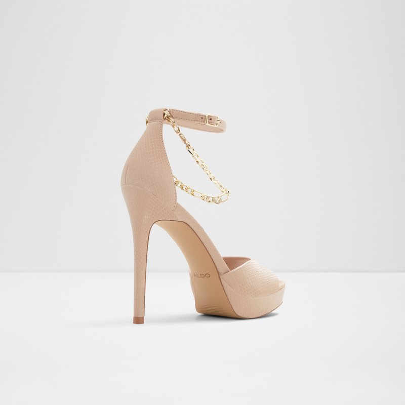 Aldo sandale ne visoku petu PRISILLA SYN EMB SNAKE - 7