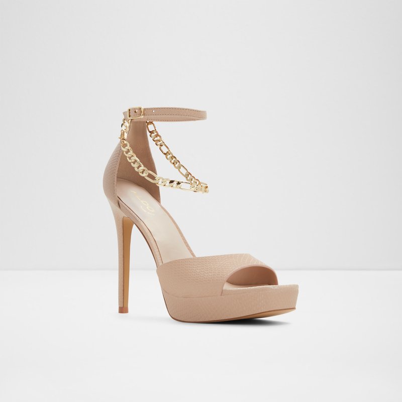 Aldo sandale ne visoku petu PRISILLA SYN EMB SNAKE - 3