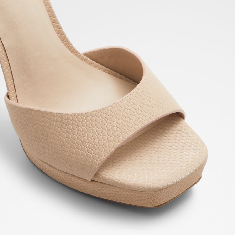 Aldo sandale ne visoku petu PRISILLA SYN EMB SNAKE - 4