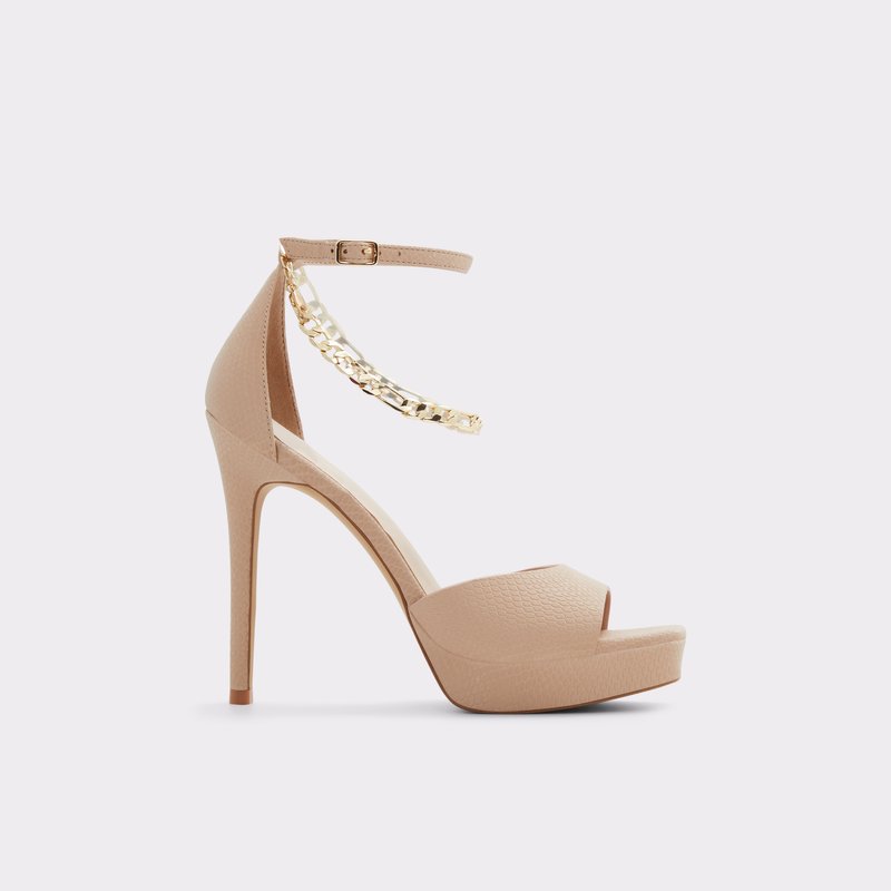 Aldo sandale ne visoku petu PRISILLA SYN EMB SNAKE - 1
