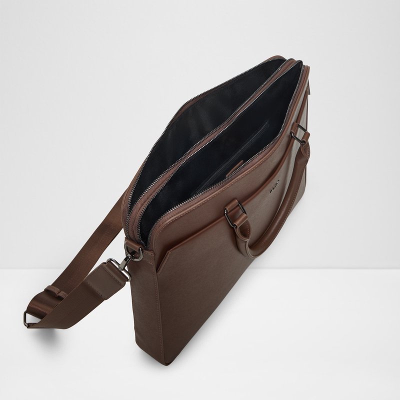 Aldo muška torba za laptop PRYSIEN SYN MIX MAT - smeđa 5