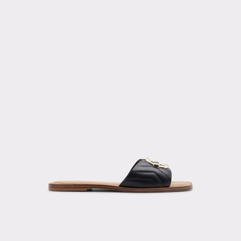 Aldo natikače QELAJAR SYN QUILTED - crna 1