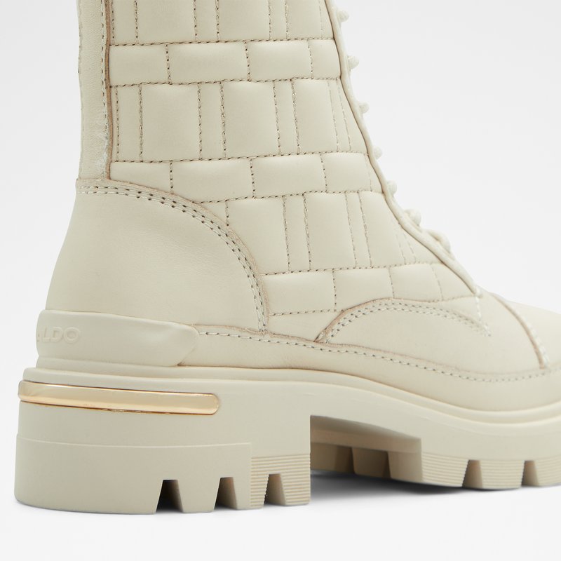 Aldo gležnjače QUILT LEA SMOOTH - bijela 4