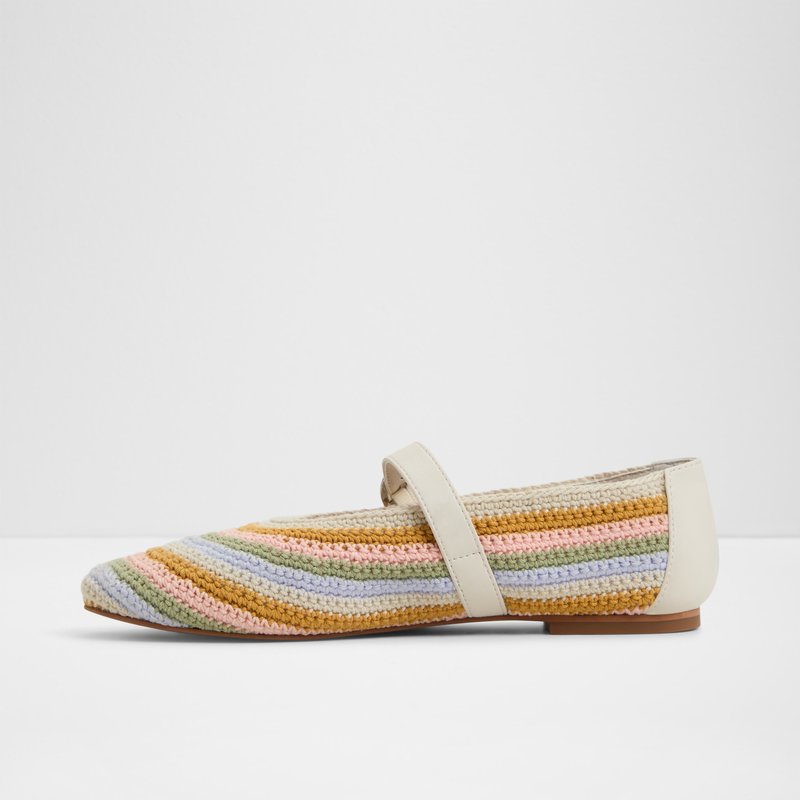 Aldo balerinke QUINCEY TEX KNIT - multicolor 4