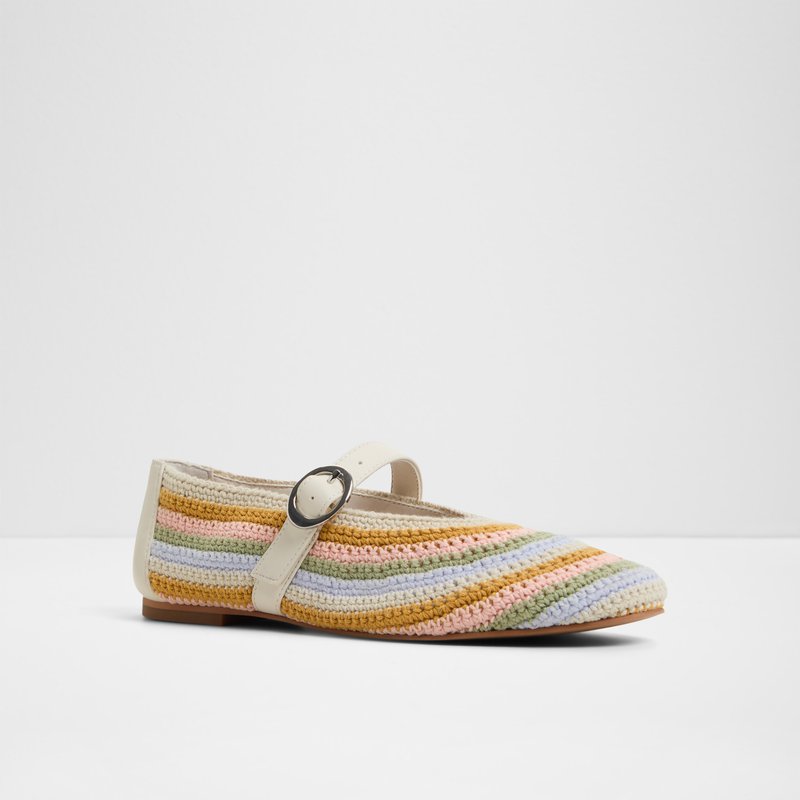 Aldo balerinke QUINCEY TEX KNIT - multicolor 3