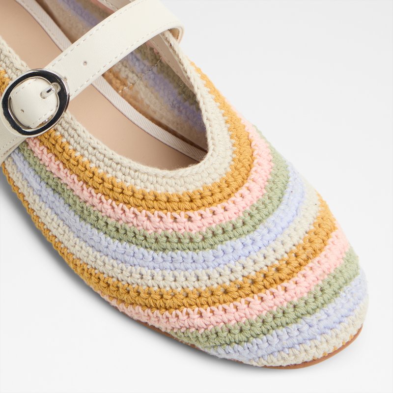 Aldo balerinke QUINCEY TEX KNIT - multicolor 6