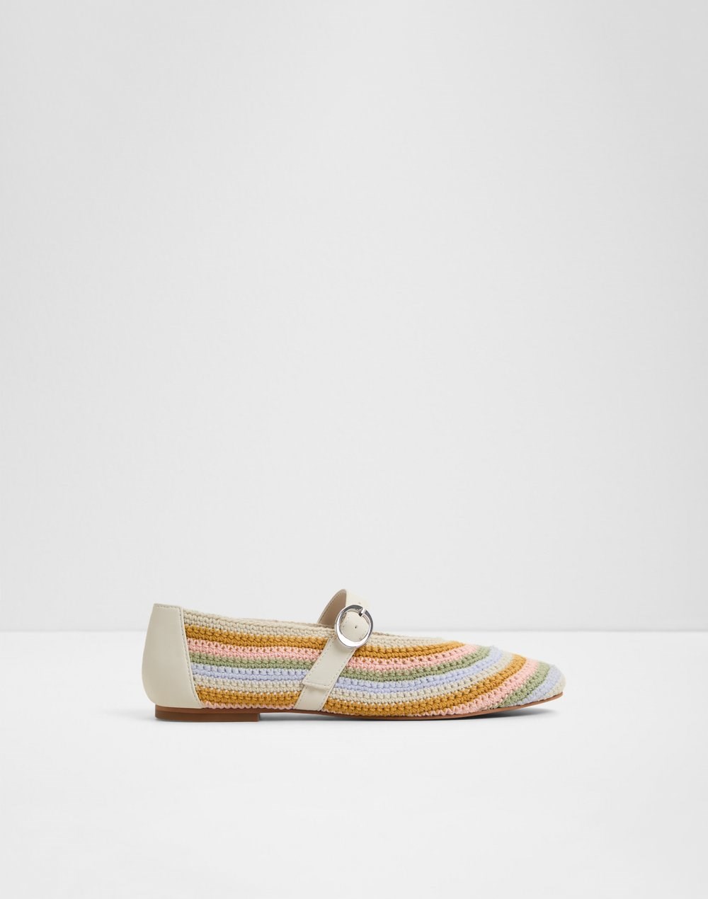 Aldo balerinke QUINCEY TEX KNIT - multicolor