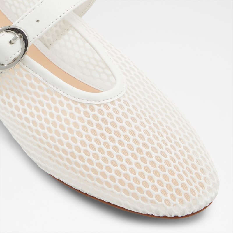 Aldo balerinke QUINCEY TEX MESH - bijela 4