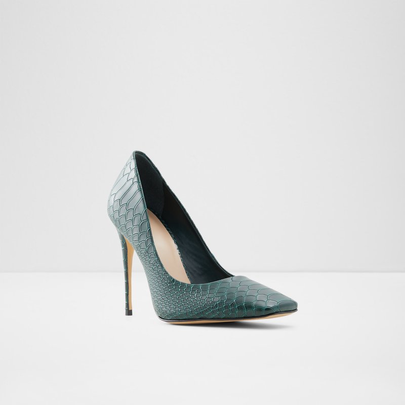 Aldo visoka peta RALIVIA SYN EMB SNAKE - zelena 3