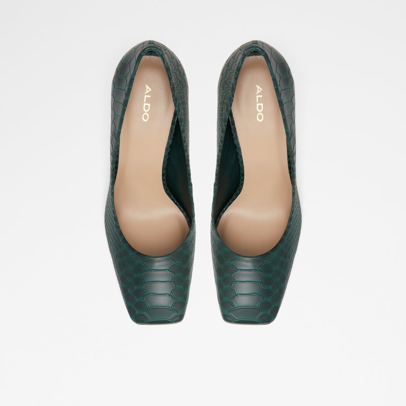 Aldo visoka peta RALIVIA SYN EMB SNAKE - zelena 5
