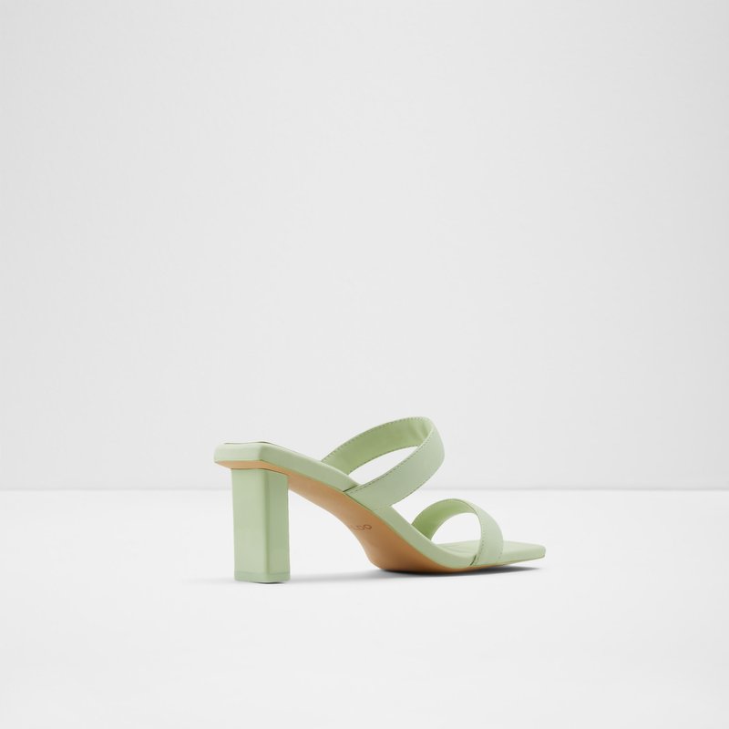 Aldo sandale na visoku petu RANALASSI SYN SMOOTH - zelena 6