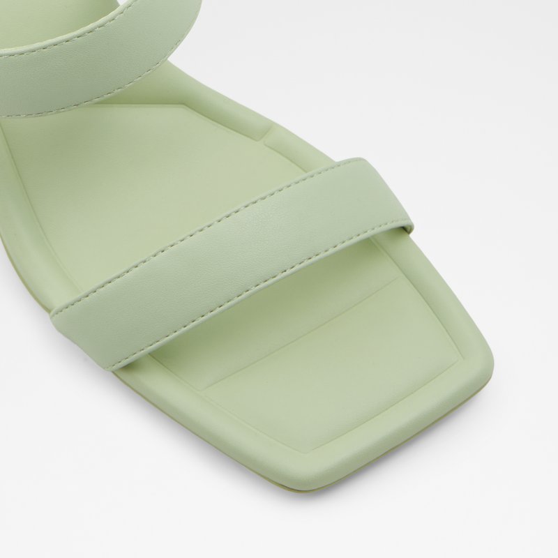 Aldo sandale na visoku petu RANALASSI SYN SMOOTH - zelena 4