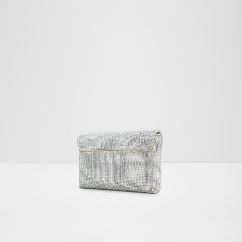 Aldo clutch torbica RANIA SYN MIX MAT - srebrna 4