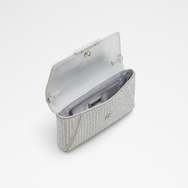 Aldo clutch torbica RANIA SYN MIX MAT - srebrna 2