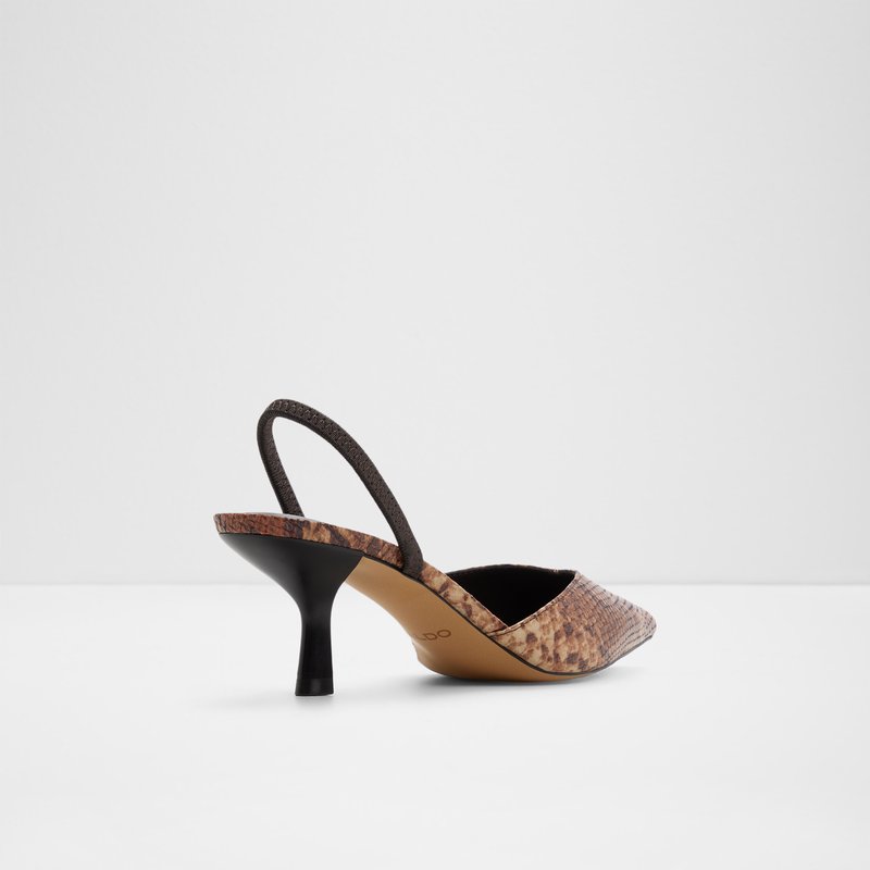 Aldo cipele na srednje visoku petu RE-OLIVIA TEX EMB SNAKE - multicolor 6