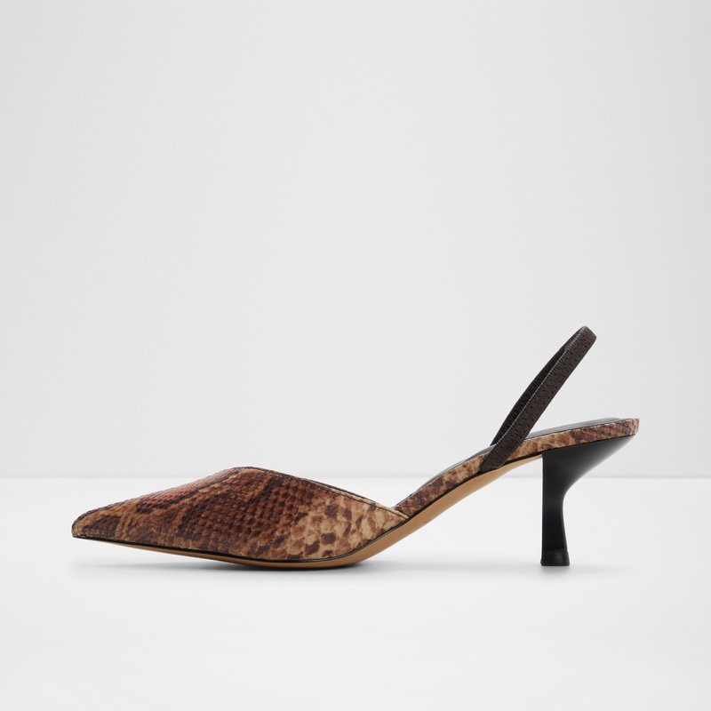 Aldo cipele na srednje visoku petu RE-OLIVIA TEX EMB SNAKE - multicolor 2