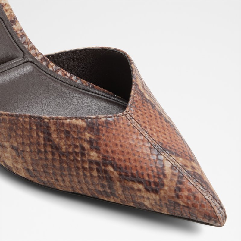 Aldo cipele na srednje visoku petu RE-OLIVIA TEX EMB SNAKE - multicolor 4