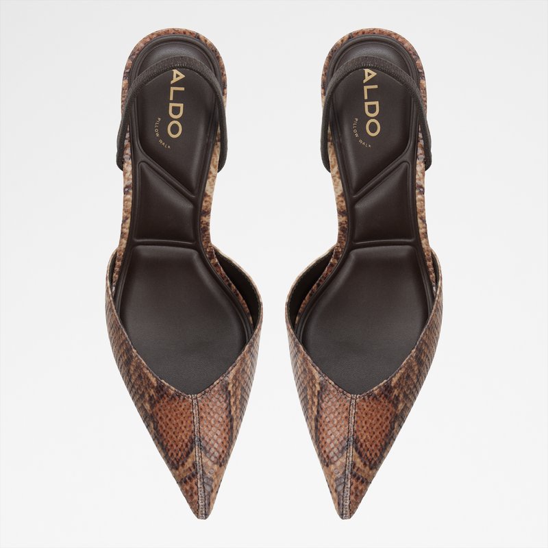 Aldo cipele na srednje visoku petu RE-OLIVIA TEX EMB SNAKE - multicolor 5