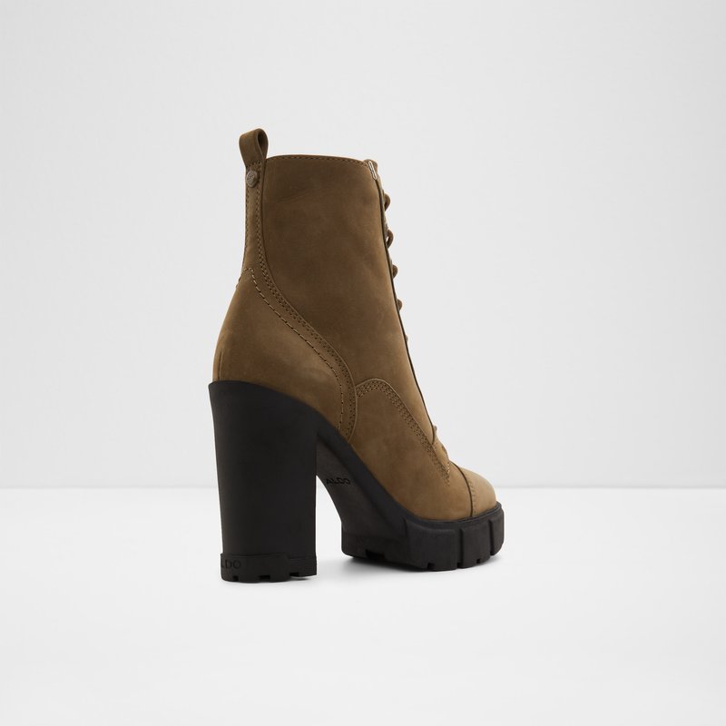 Aldo gležnjače na petu REBEL2.0 LEA NUBUCK - bež 6