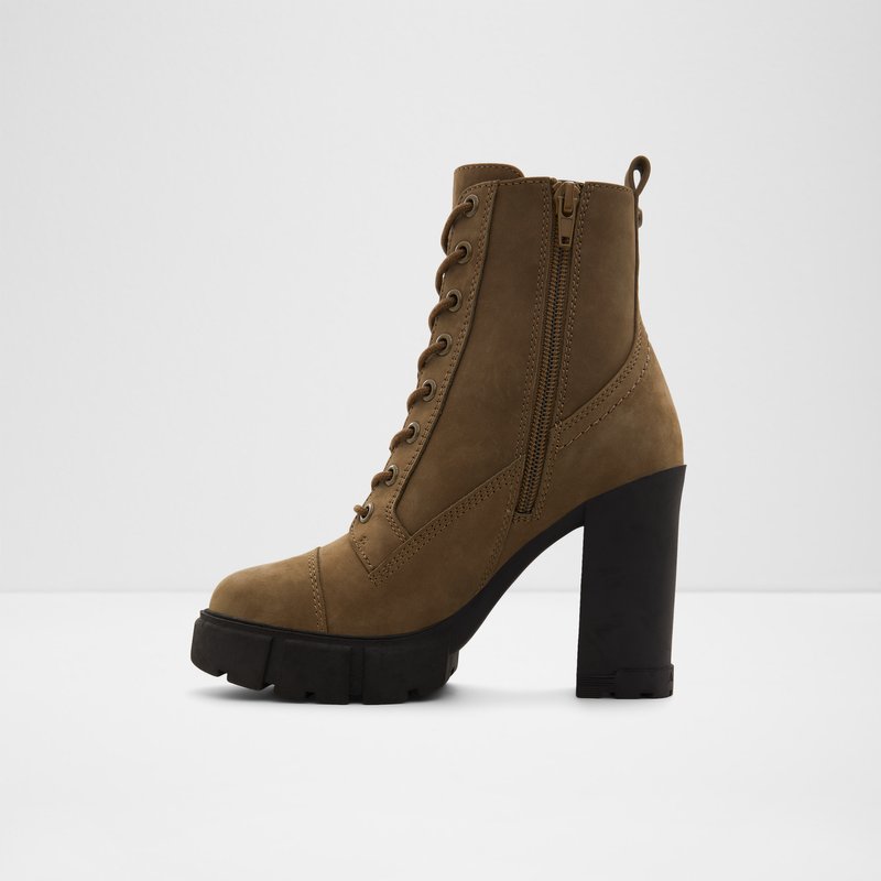 Aldo gležnjače na petu REBEL2.0 LEA NUBUCK - bež 2