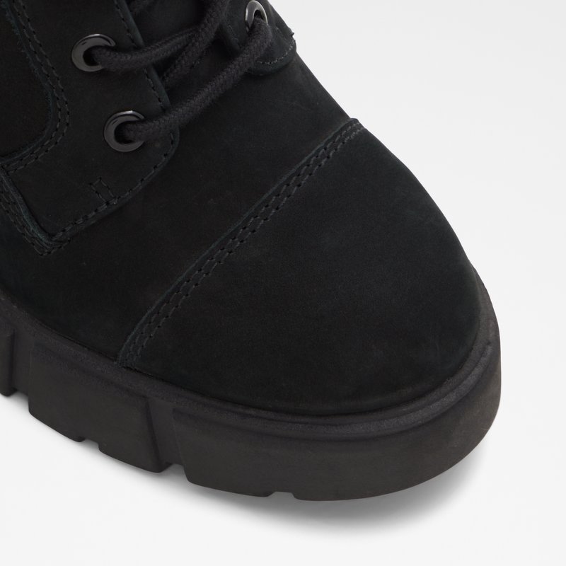 Aldo gležnjače na petu REBEL2.0 LEA NUBUCK - crna 4