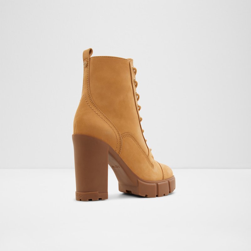 Aldo gležnjače na petu REBEL2.0 LEA NUBUCK - smeđa 4