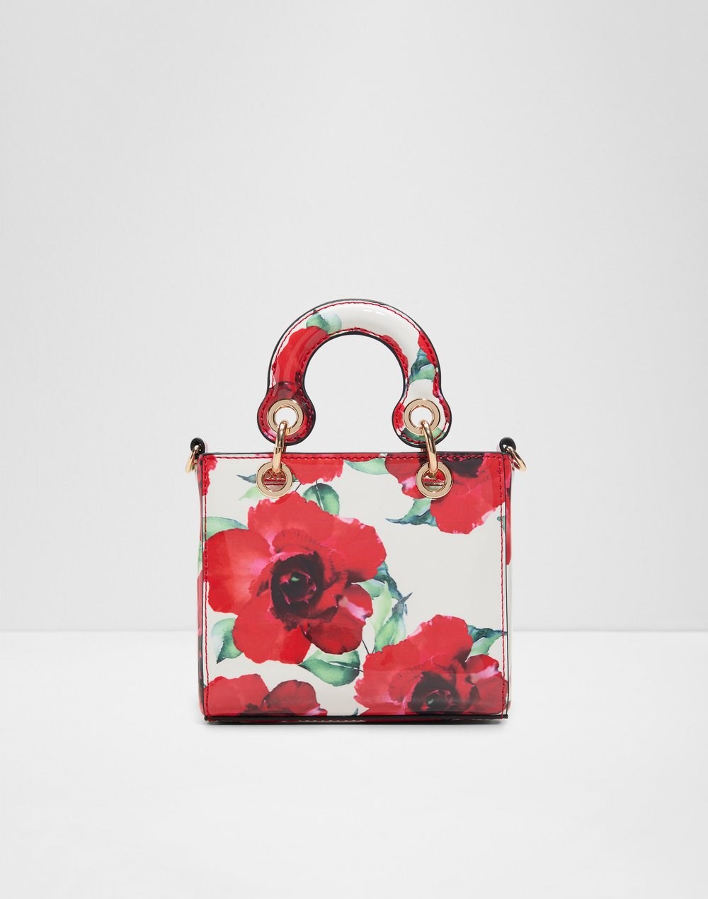 Aldo satchel torbica za nošenje preko ramena ili u ruci REDROSES SYN MIX MAT - multicolor