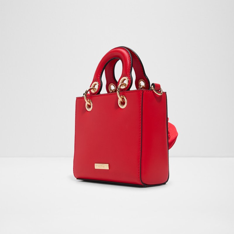 Aldo satchel torbica za nošenje preko ramena ili u ruci REDROSES SYN MIX MAT - crvena