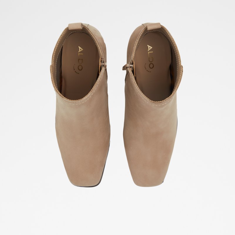 Aldo gležnjače na petu REVA LEA NUBUCK - bež 5