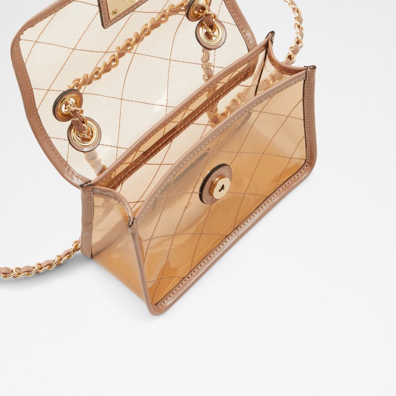 Aldo torba na rame RHESAB SYN CLEAR TPU - smeđa 3