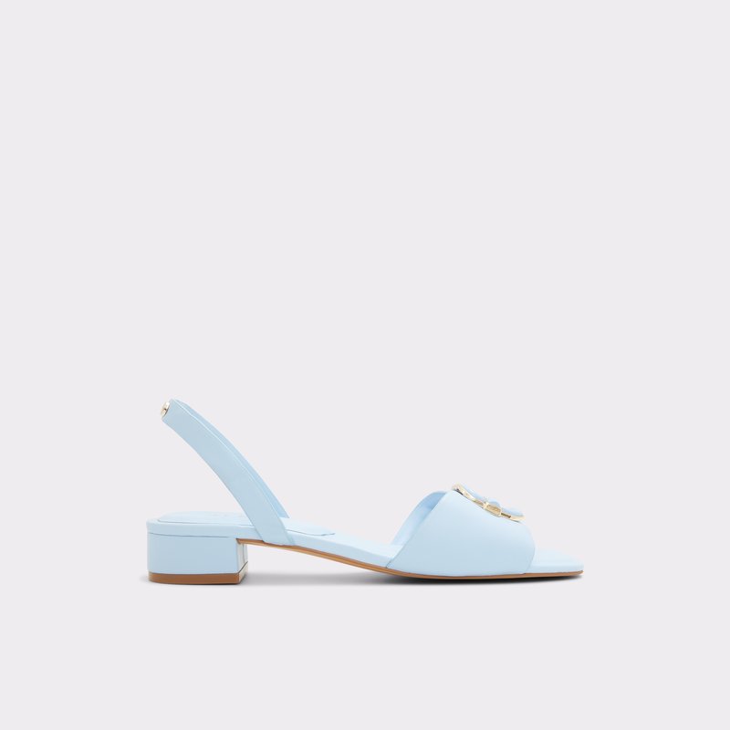 Aldo ravne sandale ROBLANE SYN SMOOTH - plava 1
