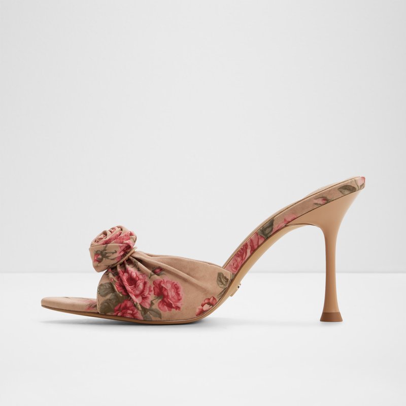 Aldo natikače na petu ROSALINA TEX SATIN - multicolor 5