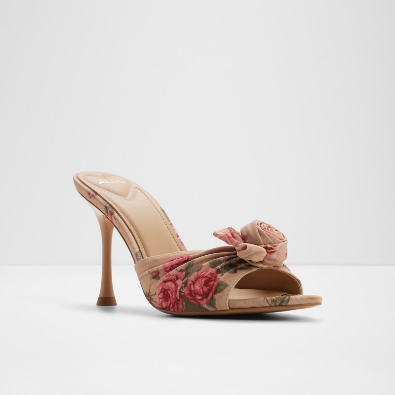 Aldo natikače na petu ROSALINA TEX SATIN - multicolor 3