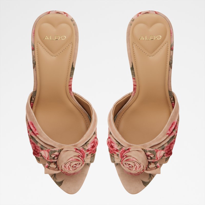 Aldo natikače na petu ROSALINA TEX SATIN - multicolor 6