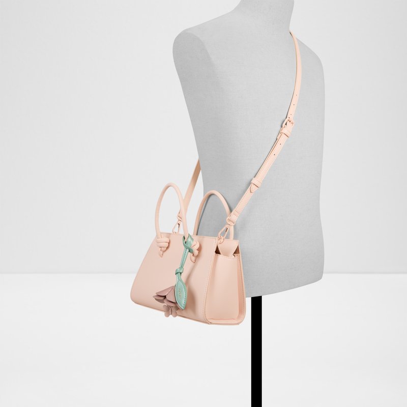 Aldo satchel torbica za nošenje u ruci ili na ramenu ROSELUNE SYN MIX MAT - ružičasta 3